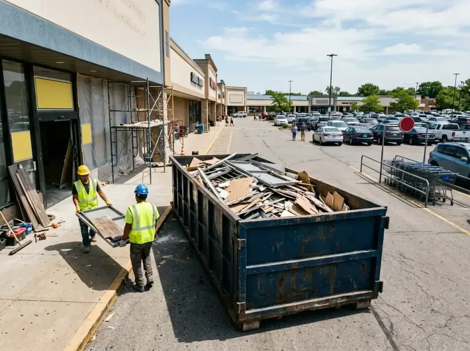 retail-store-renovation-debris-003 — frequently asked questions, Roll-off Dumpster Rentals in St. Joseph, MO